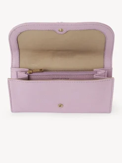 Portefeuilles Longs-Chloé Portefeuille Long Hana Lavender Mist