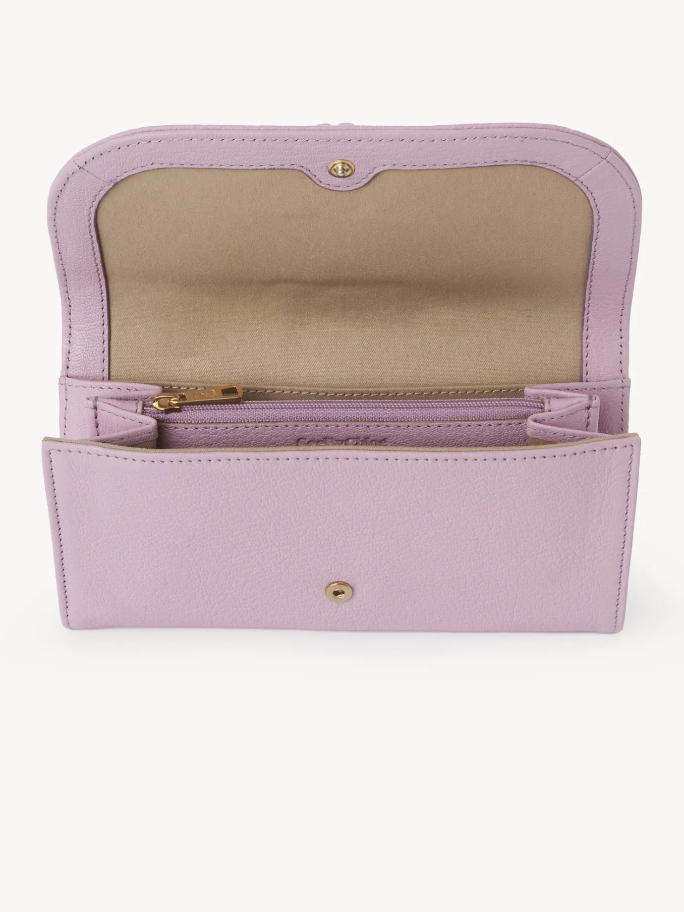 Portefeuilles Longs-Chloé Portefeuille Long Hana Lavender Mist