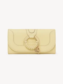 Portefeuilles Longs-Chloé Portefeuille Long Hana Pure Yellow