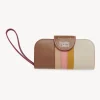 Portefeuilles Longs-Chloé Portefeuille Long Laetizia Cement Beige
