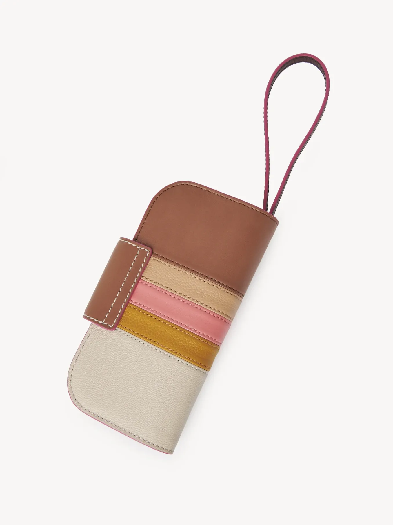 Portefeuilles Longs-Chloé Portefeuille Long Laetizia Cement Beige