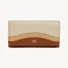 Portefeuilles Longs-Chloé Portefeuille Long Layers Caramel