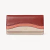 Portefeuilles Longs-Chloé Portefeuille Long Layers Cement Beige
