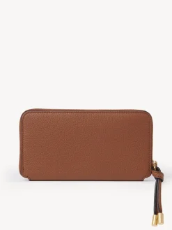 Portefeuilles Longs-Chloé Portefeuille Long Zippe Marcie Tan