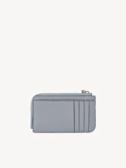 Porte-Cartes-Chloé Porte-Monnaie Alphabet Avec Fentes Pour Cartes Storm Blue