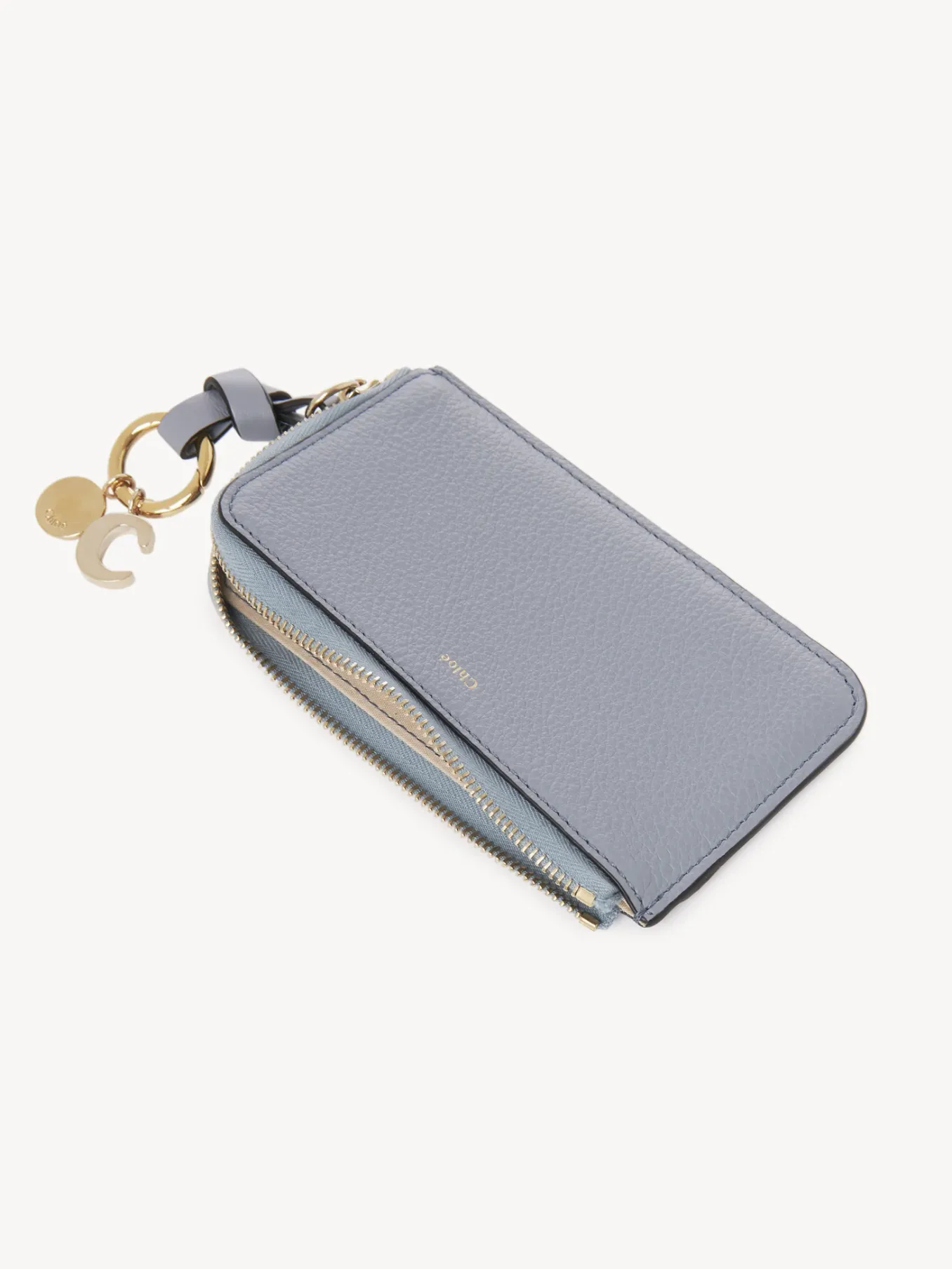 Porte-Cartes-Chloé Porte-Monnaie Alphabet Avec Fentes Pour Cartes Storm Blue