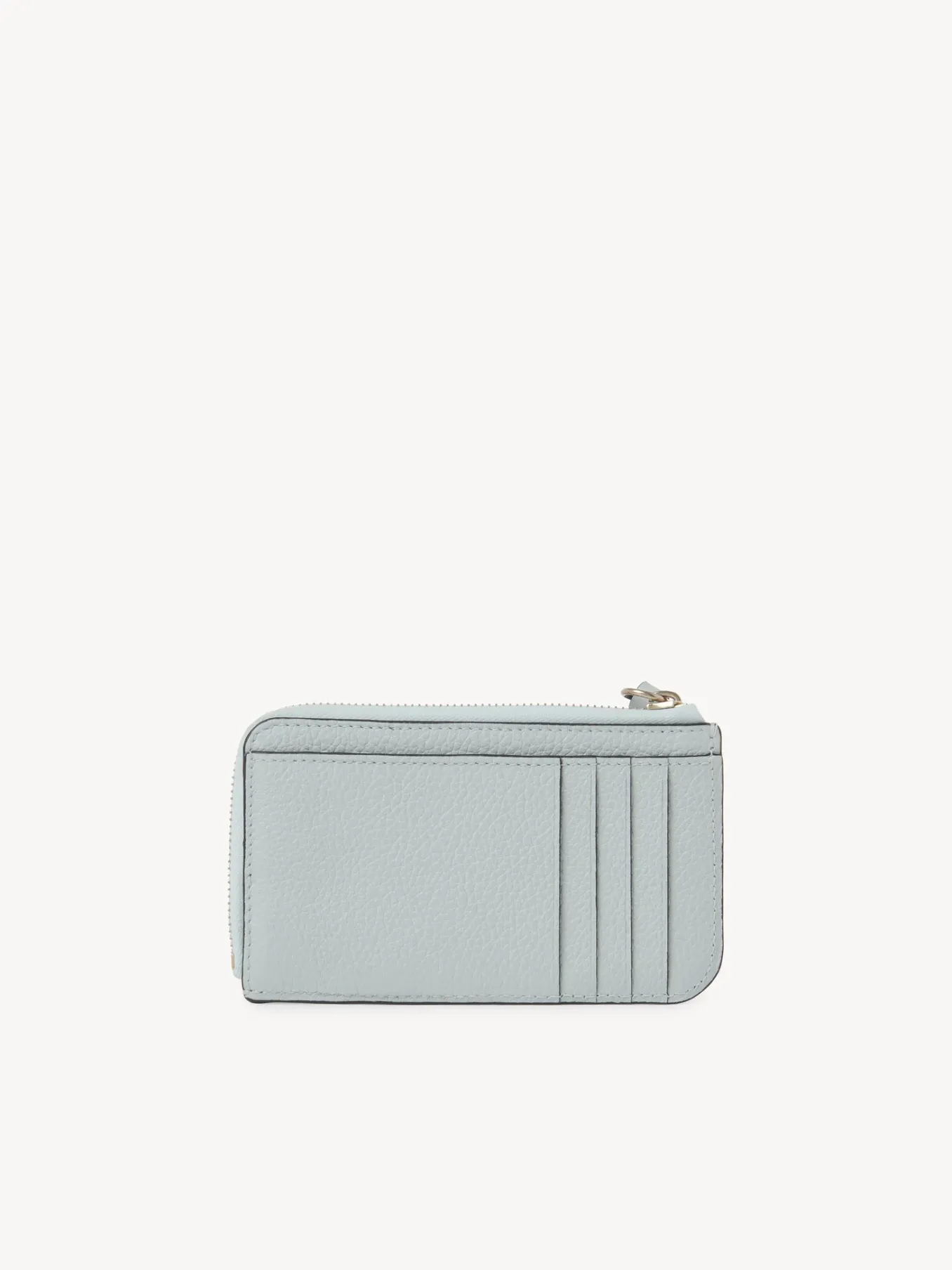 Porte-Cartes-Chloé Porte-Monnaie Alphabet Avec Fentes Pour Cartes Icy Blue