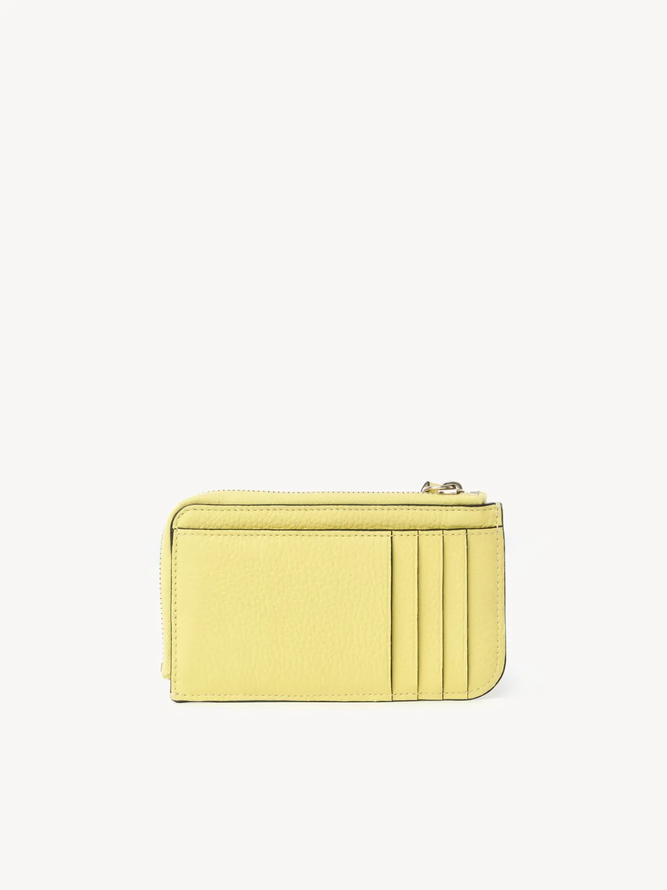 Porte-Cartes-Chloé Porte-Monnaie Alphabet Avec Fentes Pour Cartes Truly Yellow
