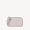 Porte-Cartes-Chloé Porte-Monnaie Alphabet Avec Fentes Pour Cartes Wild Grey