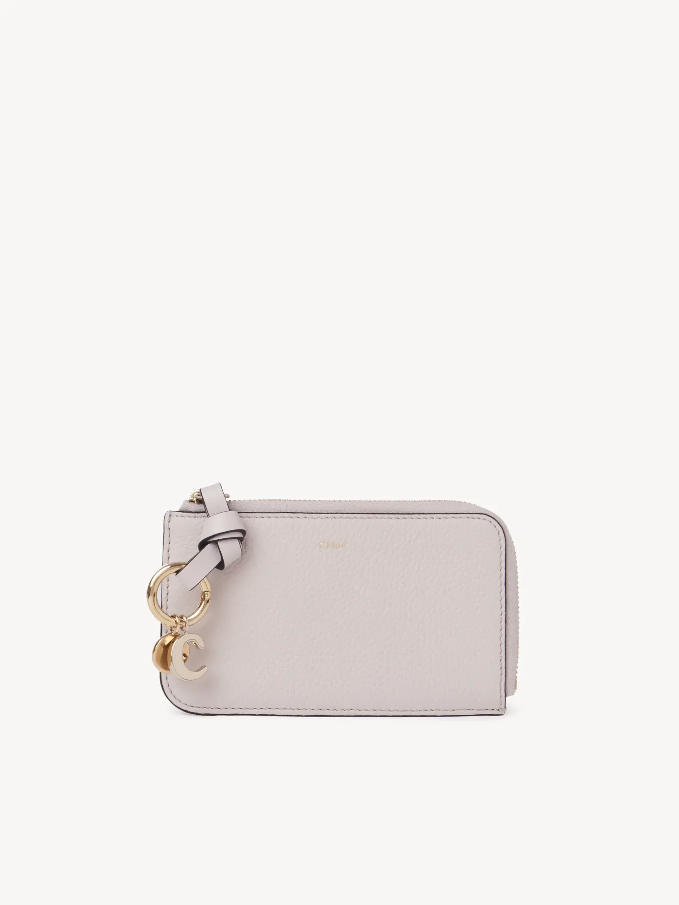 Porte-Cartes-Chloé Porte-Monnaie Alphabet Avec Fentes Pour Cartes Wild Grey