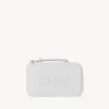 Porte-Cartes-Chloé Porte-Monnaie Chloe Sense Avec Fentes Pour Cartes Crystal White