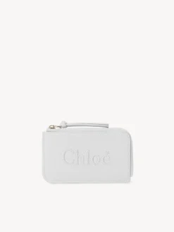 Porte-Cartes-Chloé Porte-Monnaie Chloe Sense Avec Fentes Pour Cartes Crystal White