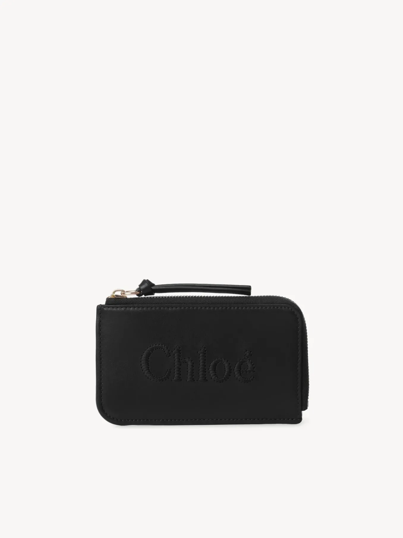 Porte-Cartes-Chloé Porte-Monnaie Chloe Sense Avec Fentes Pour Cartes Noir