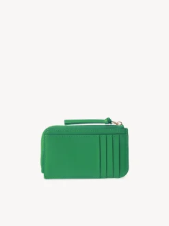 Porte-Cartes-Chloé Porte-Monnaie Chloe Sense Avec Fentes Pour Cartes Pop Green