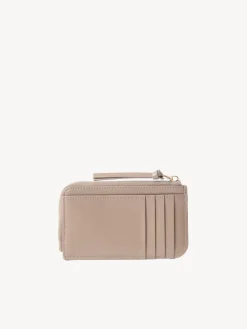 Porte-Cartes-Chloé Porte-Monnaie Chloe Sense Avec Fentes Pour Cartes Nomad Beige