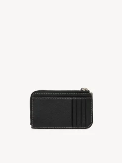 Porte-Cartes-Chloé Porte-Monnaie Edith Avec Fentes Pour Cartes Noir