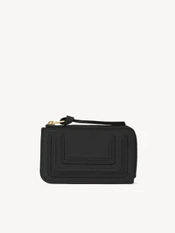 Pochettes-Chloé Porte-Monnaie Marcie Avec Fentes Pour Cartes Noir
