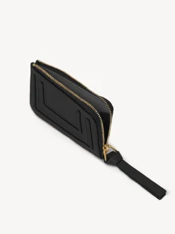Pochettes-Chloé Porte-Monnaie Marcie Avec Fentes Pour Cartes Noir