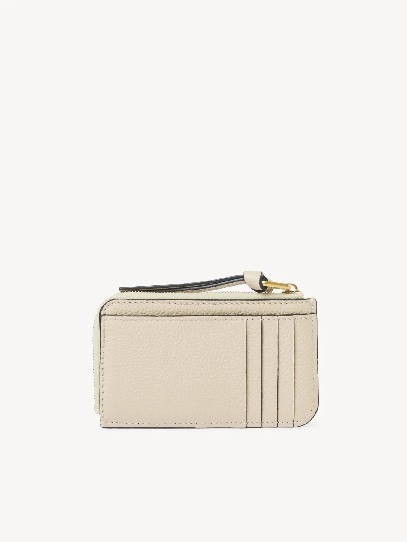 Porte-Monnaie-Chloé Porte-Monnaie Marcie Avec Fentes Pour Cartes Root Beige