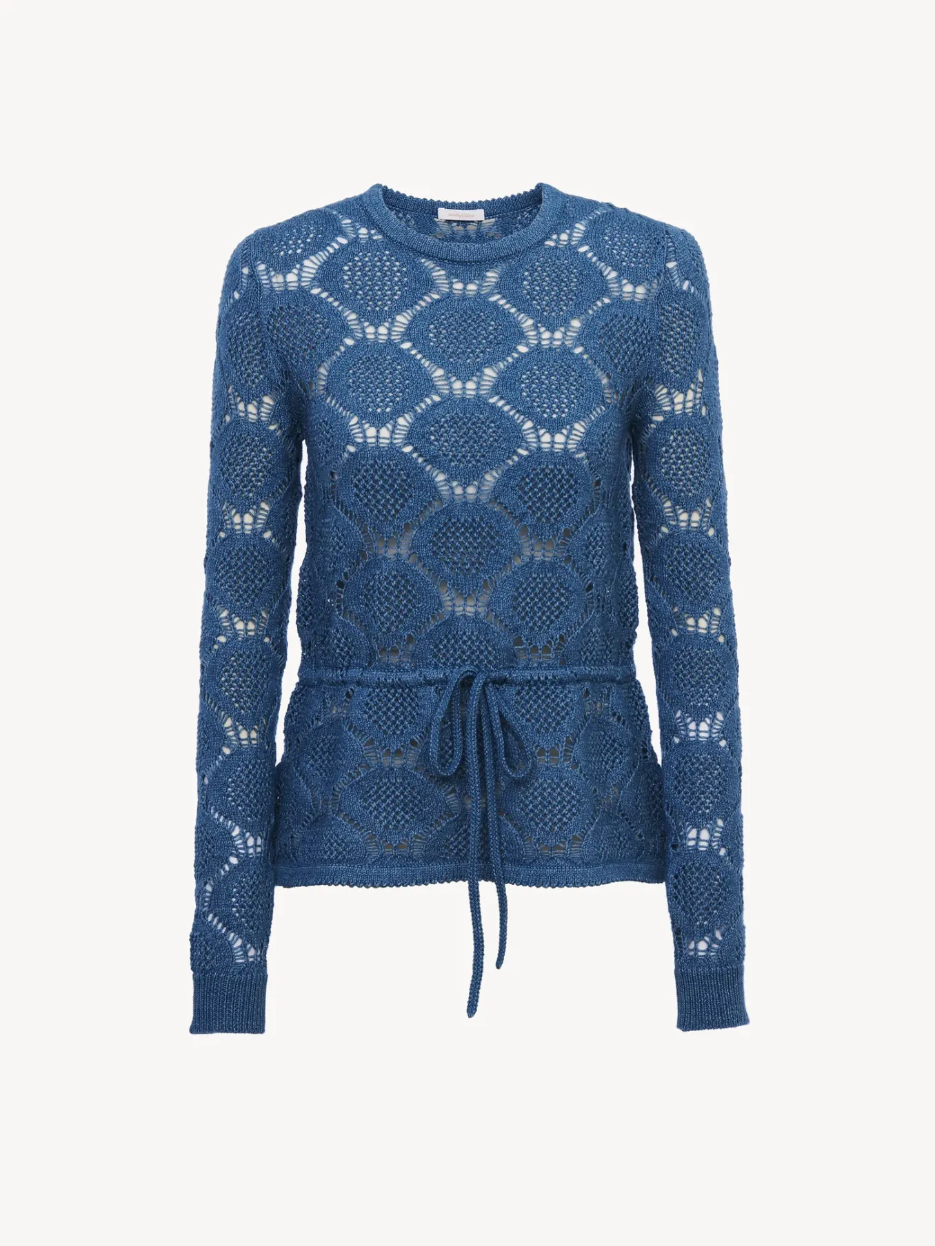 Vêtements-Chloé Pull A Nouer Smoky Blue
