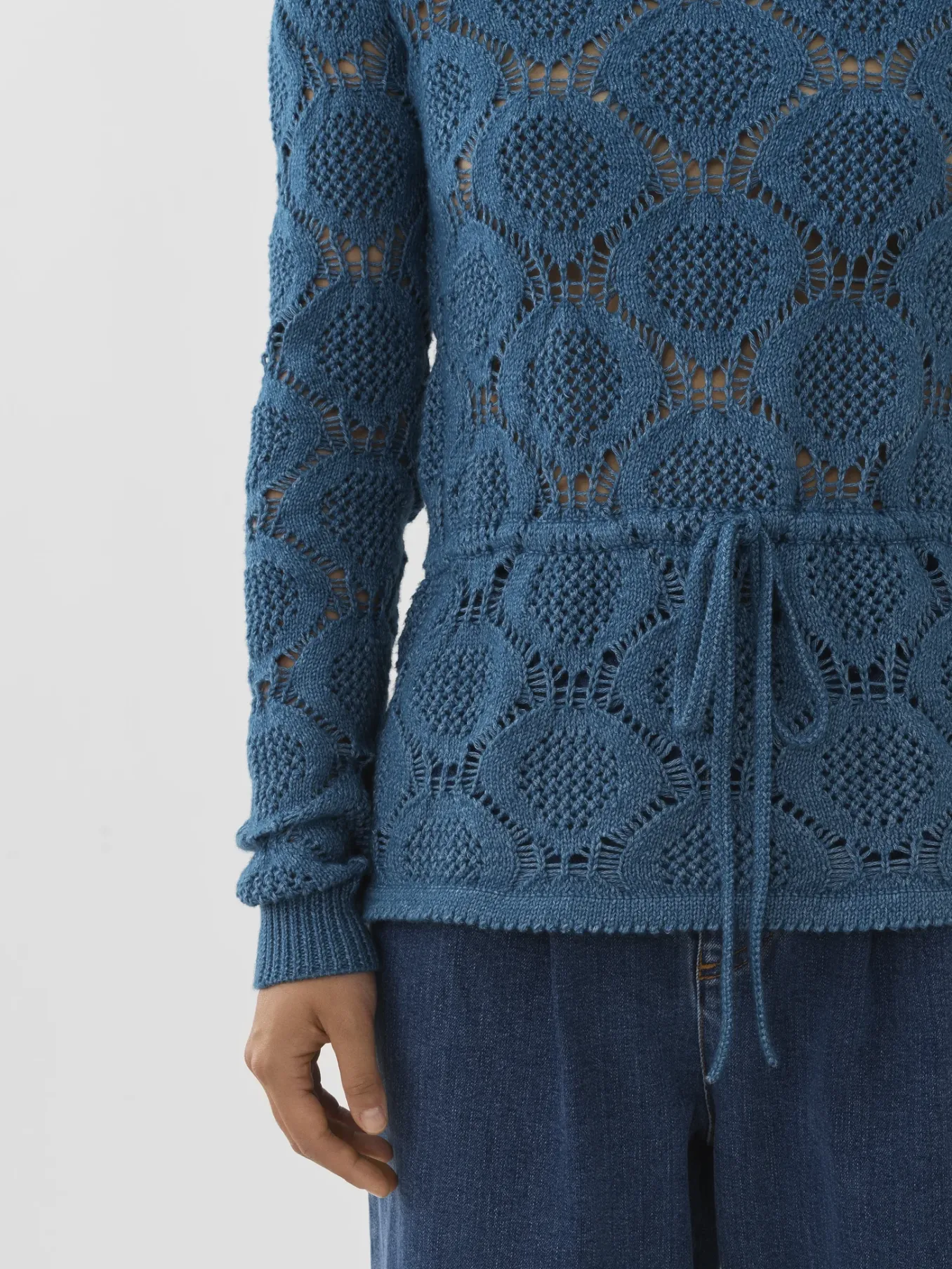 Vêtements-Chloé Pull A Nouer Smoky Blue