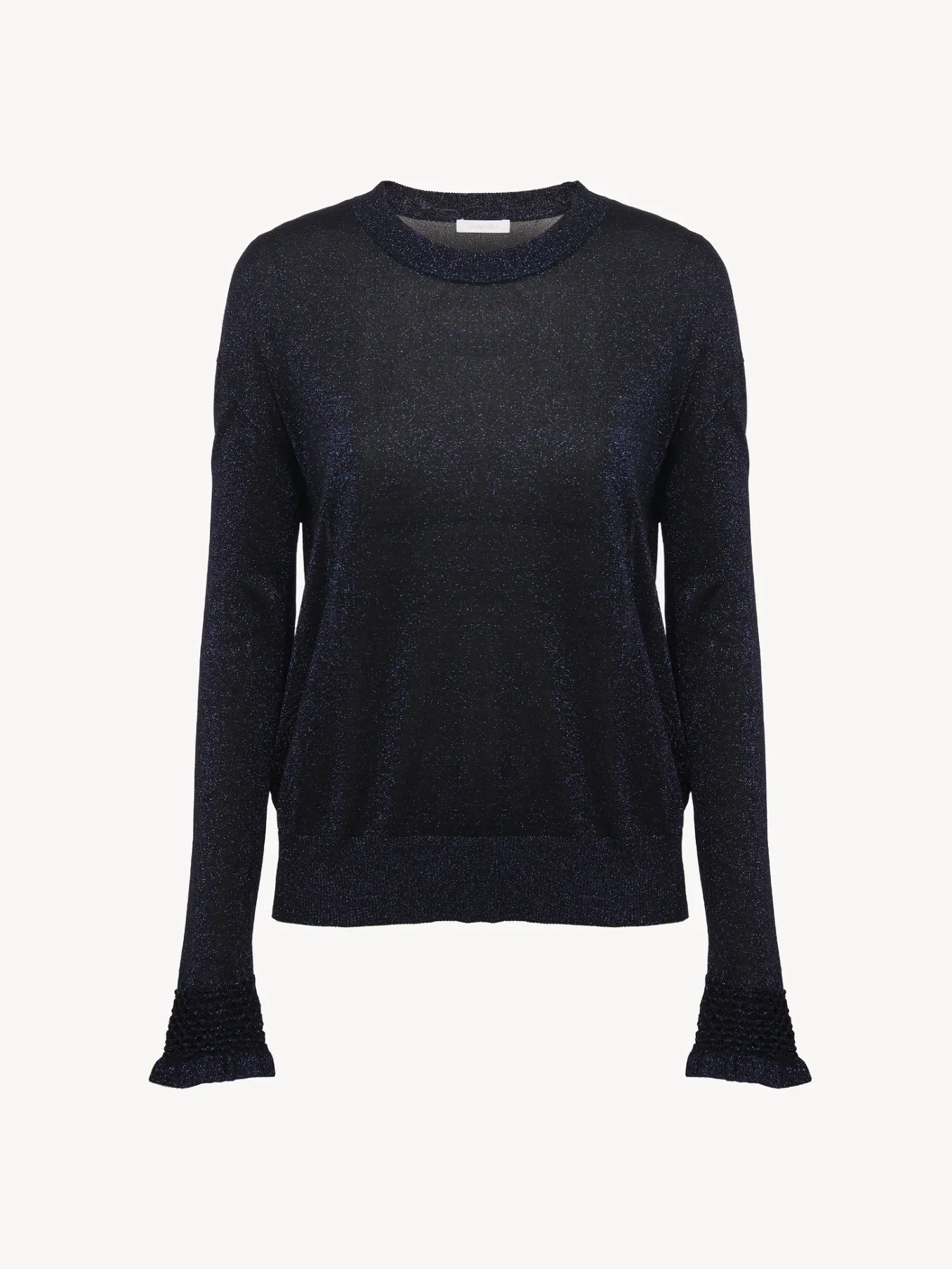 Vêtements-Chloé Pull A Smocks Ink Navy