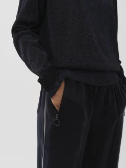 Vêtements-Chloé Pull A Smocks Ink Navy