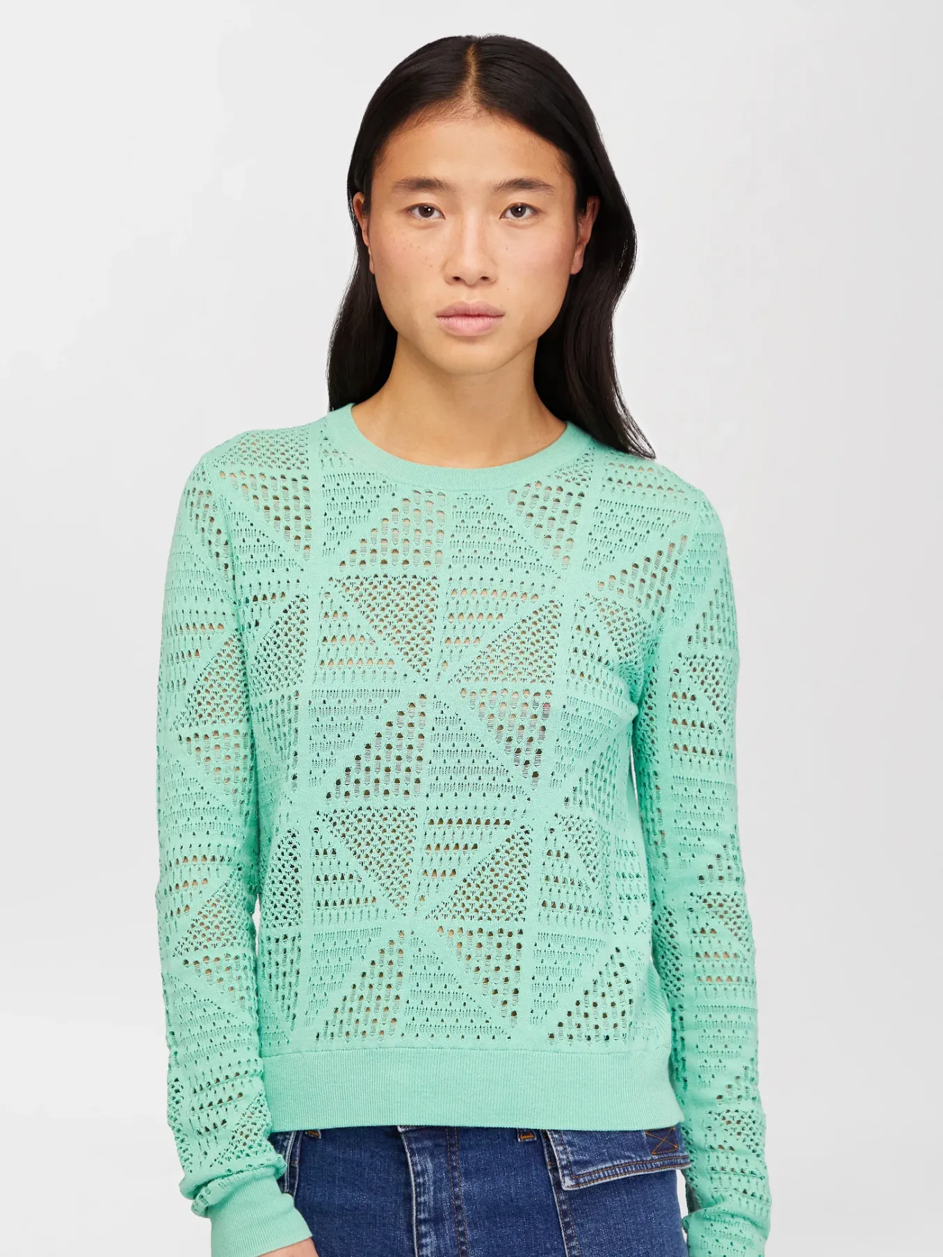 Vêtements-Chloé Pull Ajuste Afterglow Green