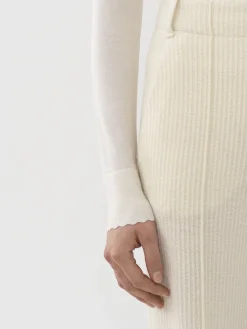 Maille-Chloé Pull Classique Iconic Milk