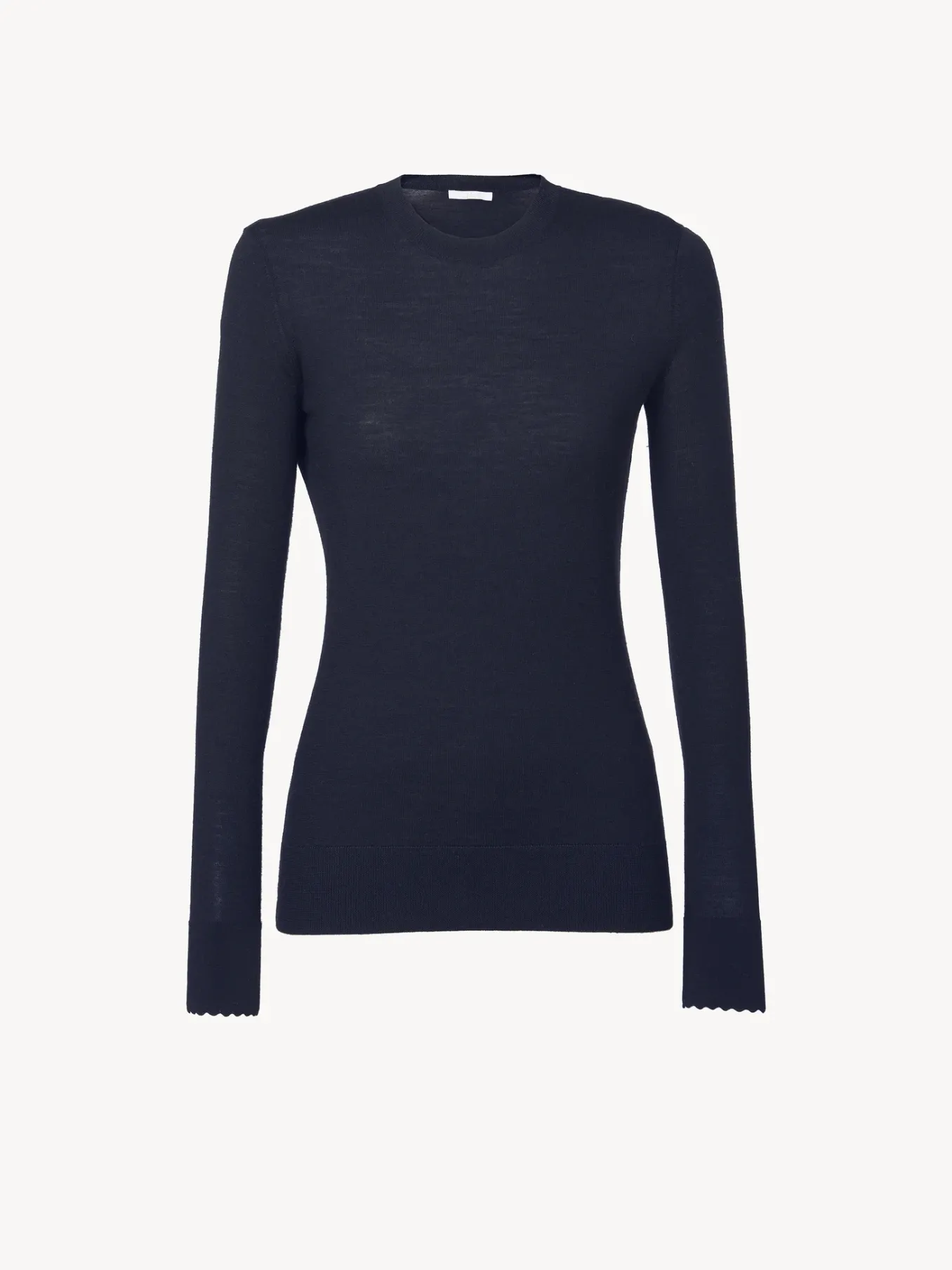 Maille-Chloé Pull Classique Iconic Navy