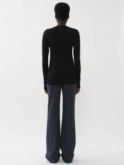 Maille-Chloé Pull Classique Iconic Navy