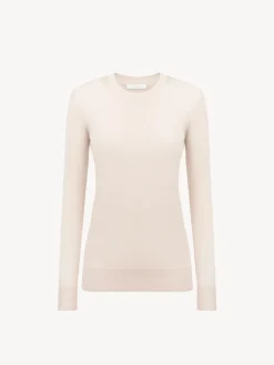 Maille-Chloé Pull Classique Pansy Pink