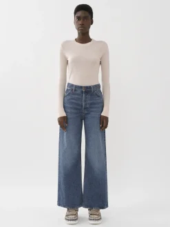 Maille-Chloé Pull Classique Pansy Pink