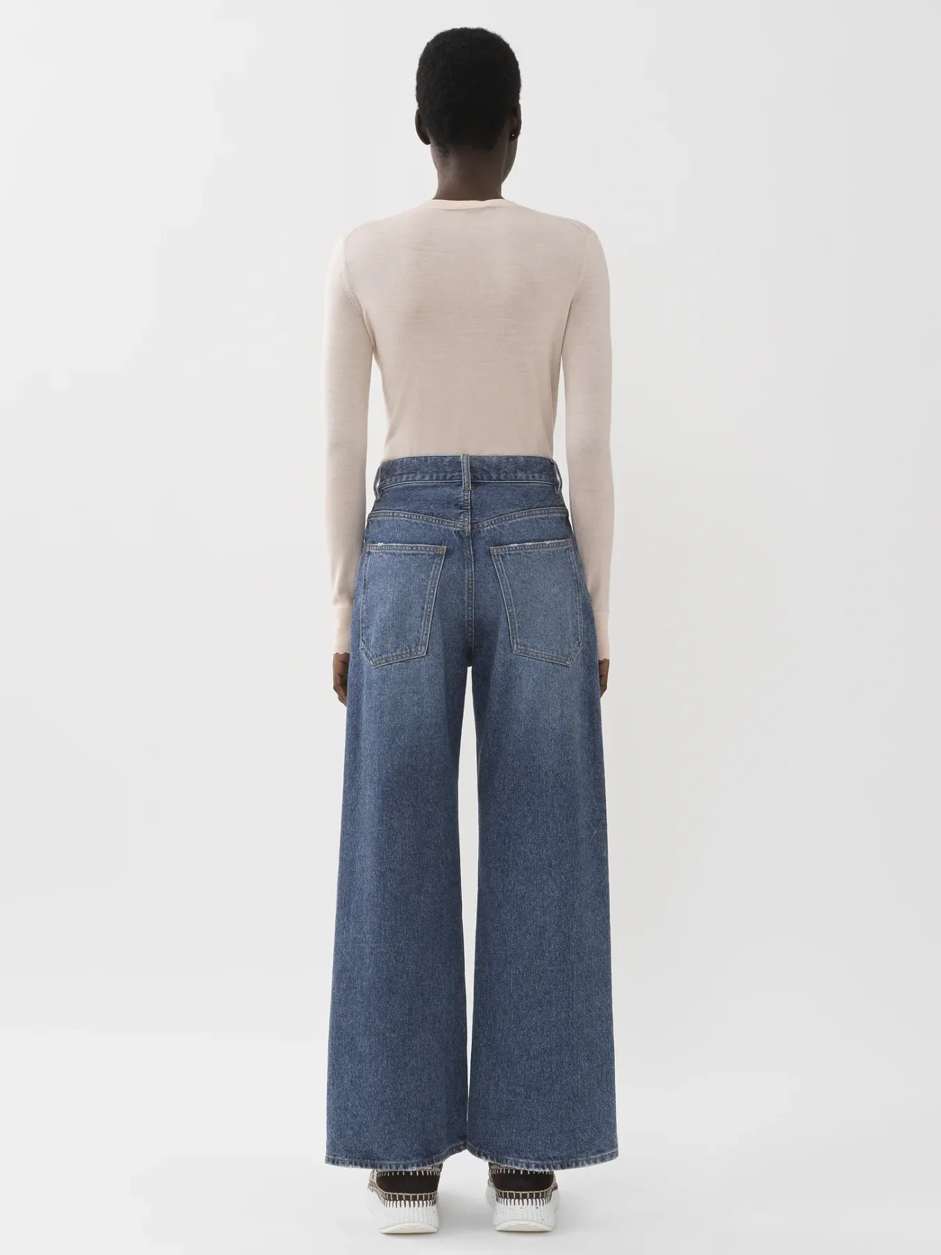 Maille-Chloé Pull Classique Pansy Pink