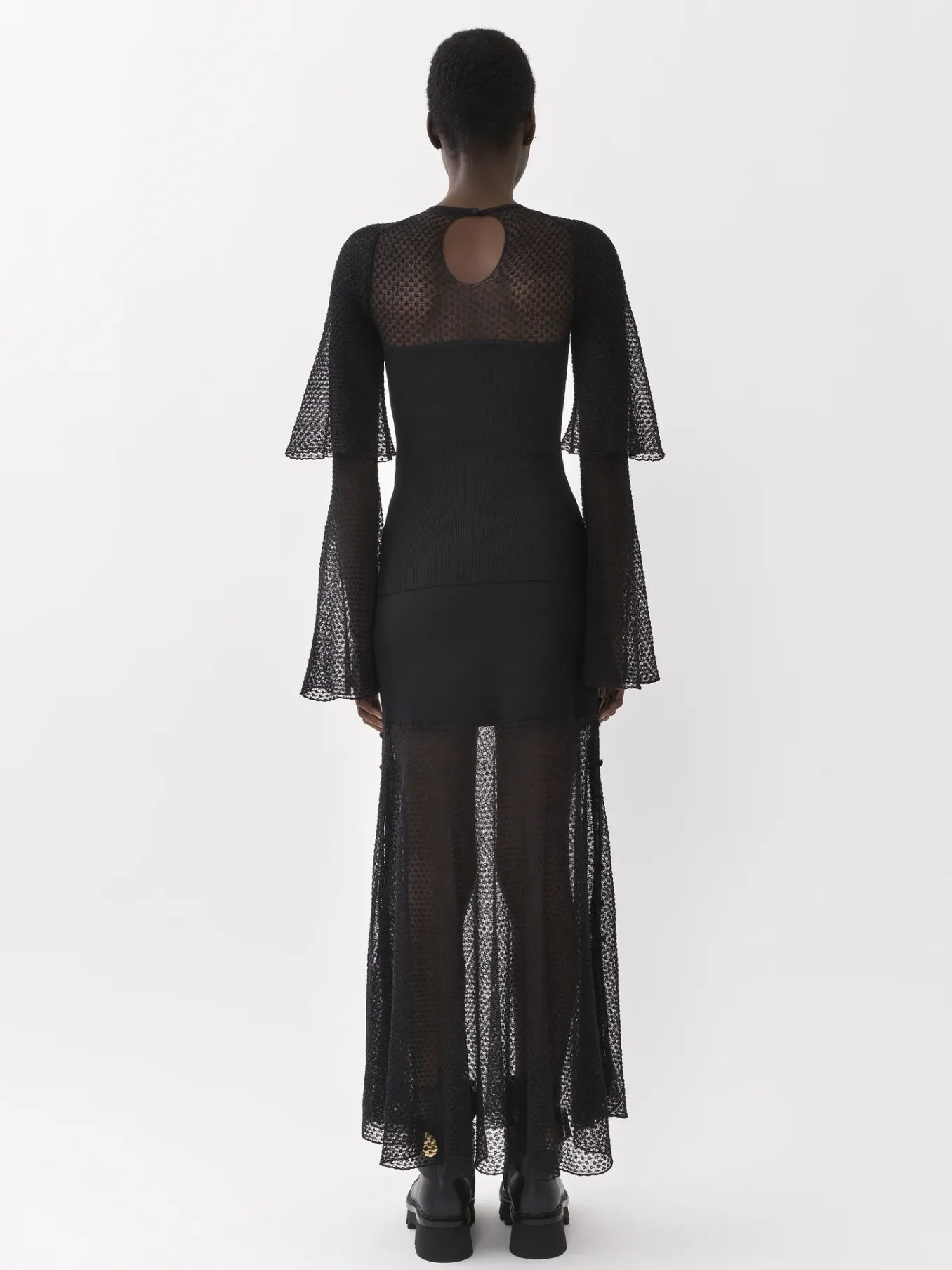 Tops Et Blouses-Chloé Pull Col Rond Noir