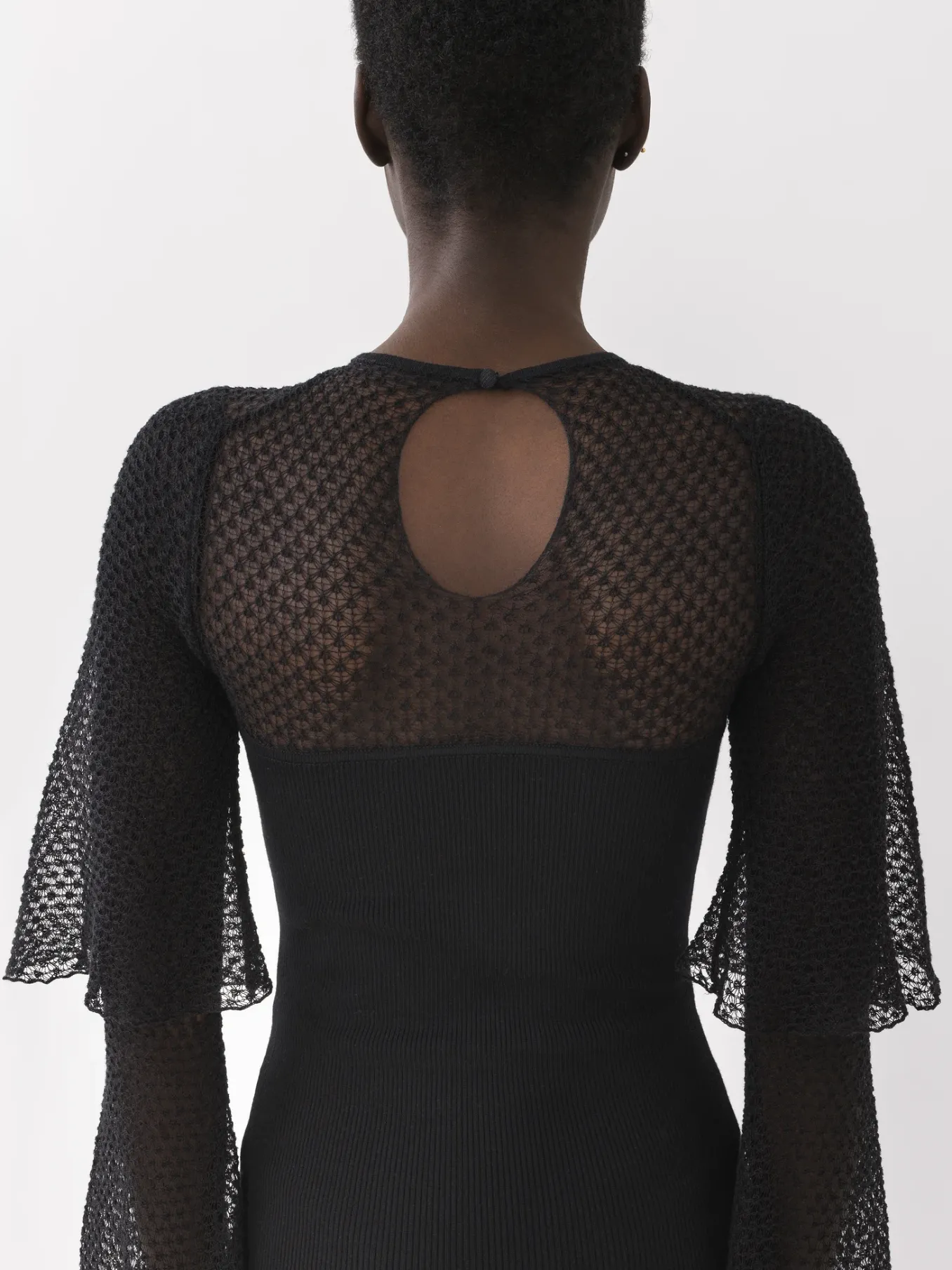 Tops Et Blouses-Chloé Pull Col Rond Noir