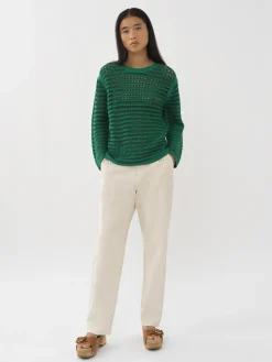 Vêtements-Chloé Pull Col Rond Lively Pine