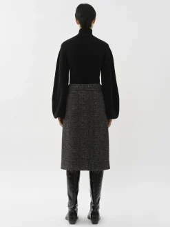 Maille-Chloé Pull Col Roule Noir
