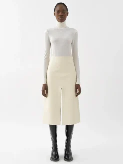 Maille-Chloé Pull Col Roule Iconic Milk