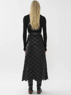 Maille-Chloé Pull Col Roule Noir