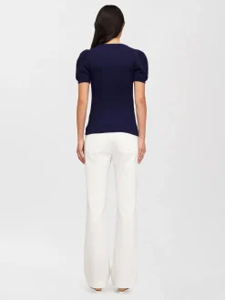 Vêtements-Chloé Pull Manches Courtes Evening Blue