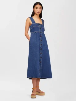 Vêtements-Chloé Robe Chasuble Truly Navy