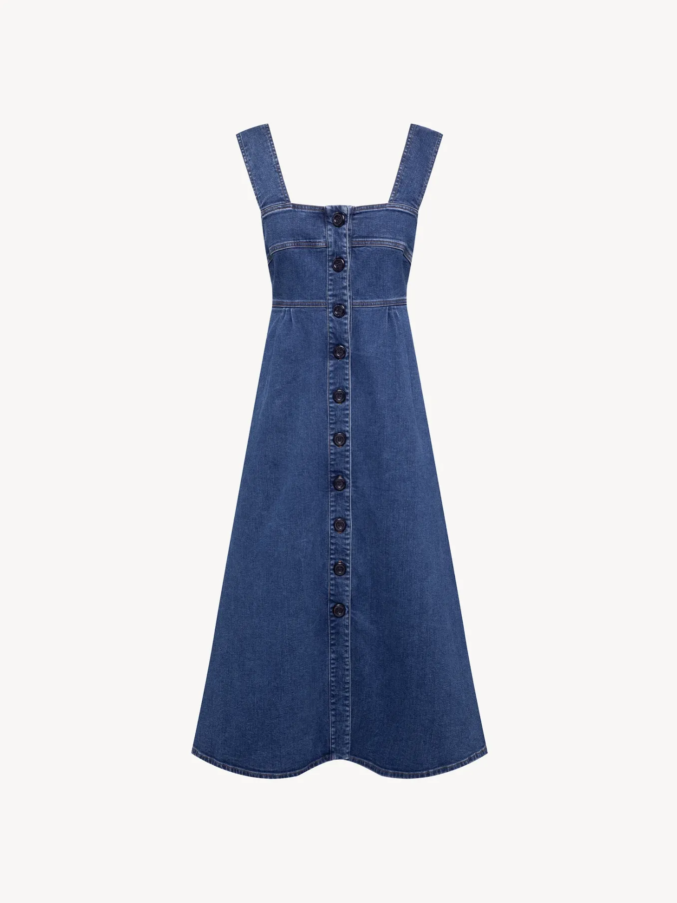 Vêtements-Chloé Robe Chasuble Truly Navy
