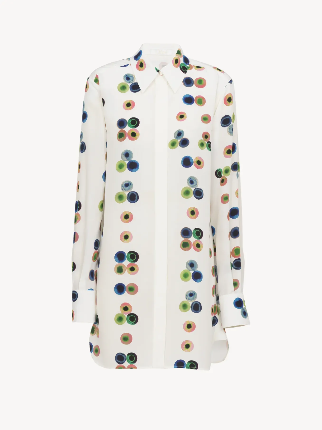 Robes-Chloé Robe Chemise Ample Multicolor 1