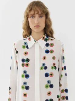 Robes-Chloé Robe Chemise Ample Multicolor 1