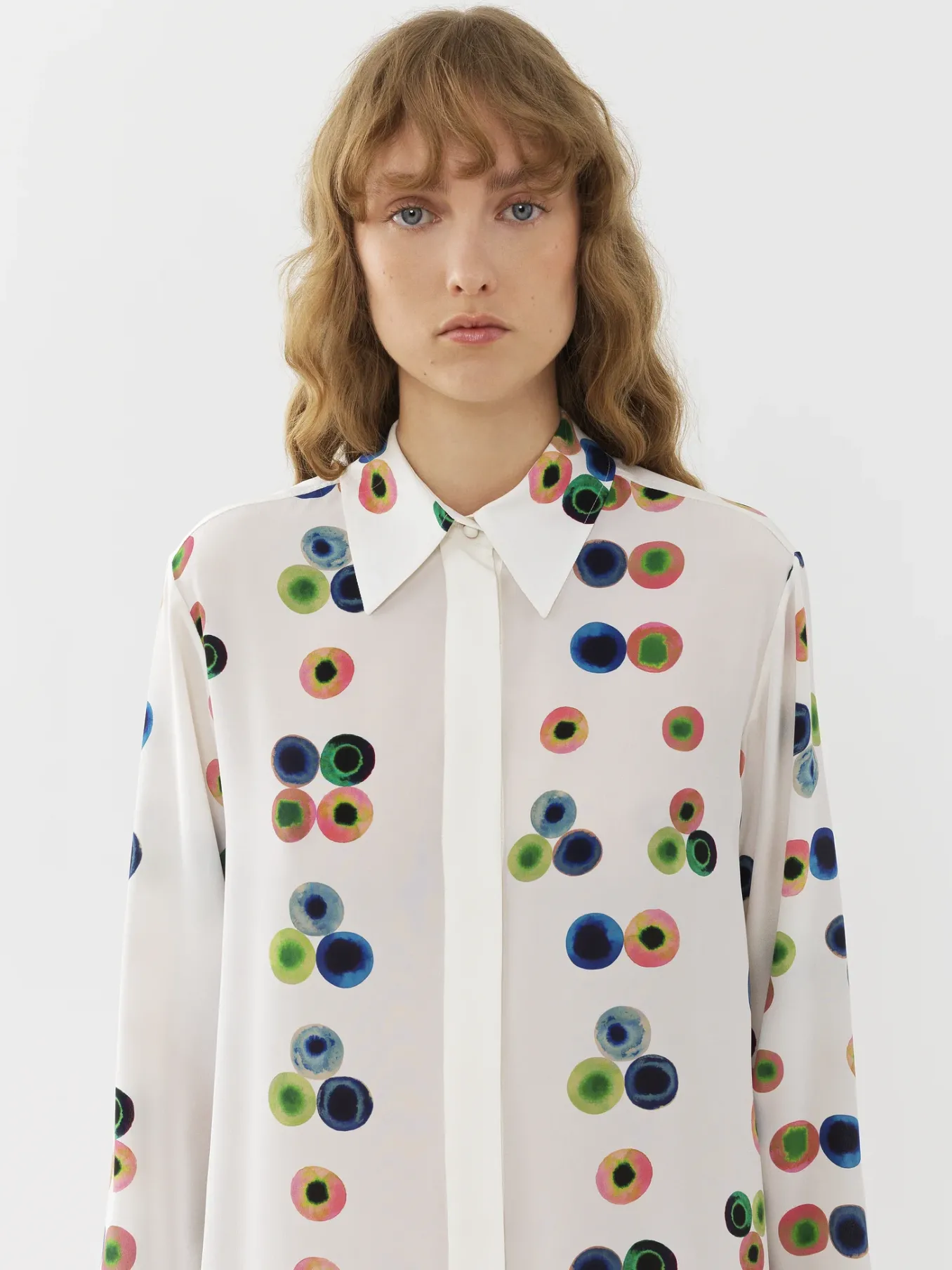 Robes-Chloé Robe Chemise Ample Multicolor 1