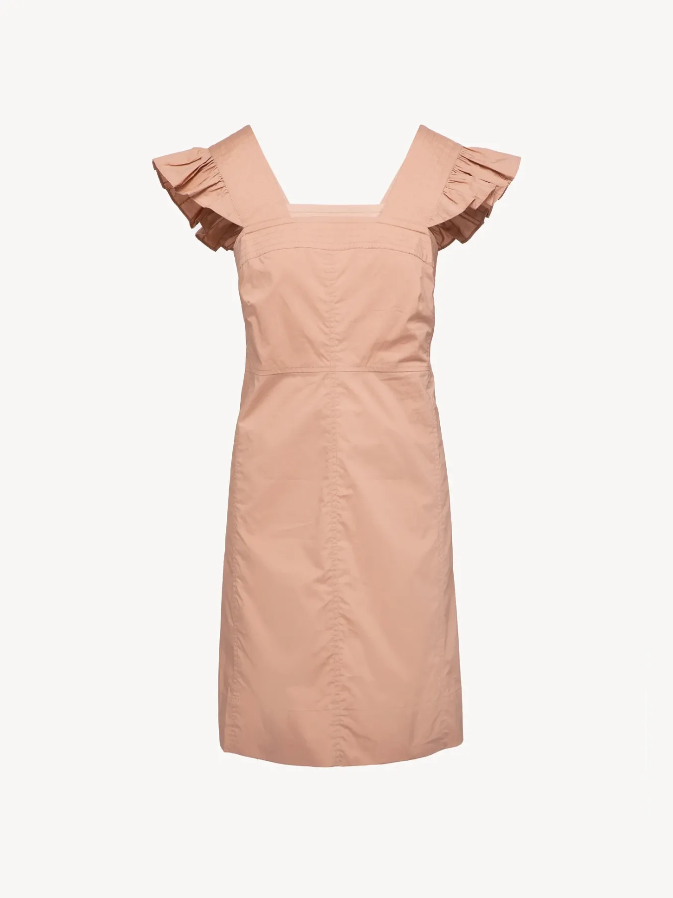 Vêtements-Chloé Robe Courte Chasuble Dusty Coral