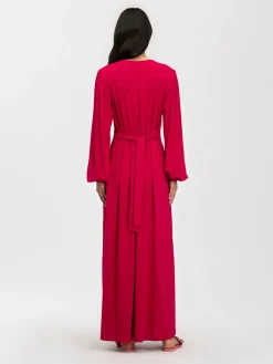 Vêtements-Chloé Robe Longue Caftan Burnt Pink