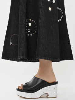 Robes-Chloé Robe Longue Sans Manches Noir