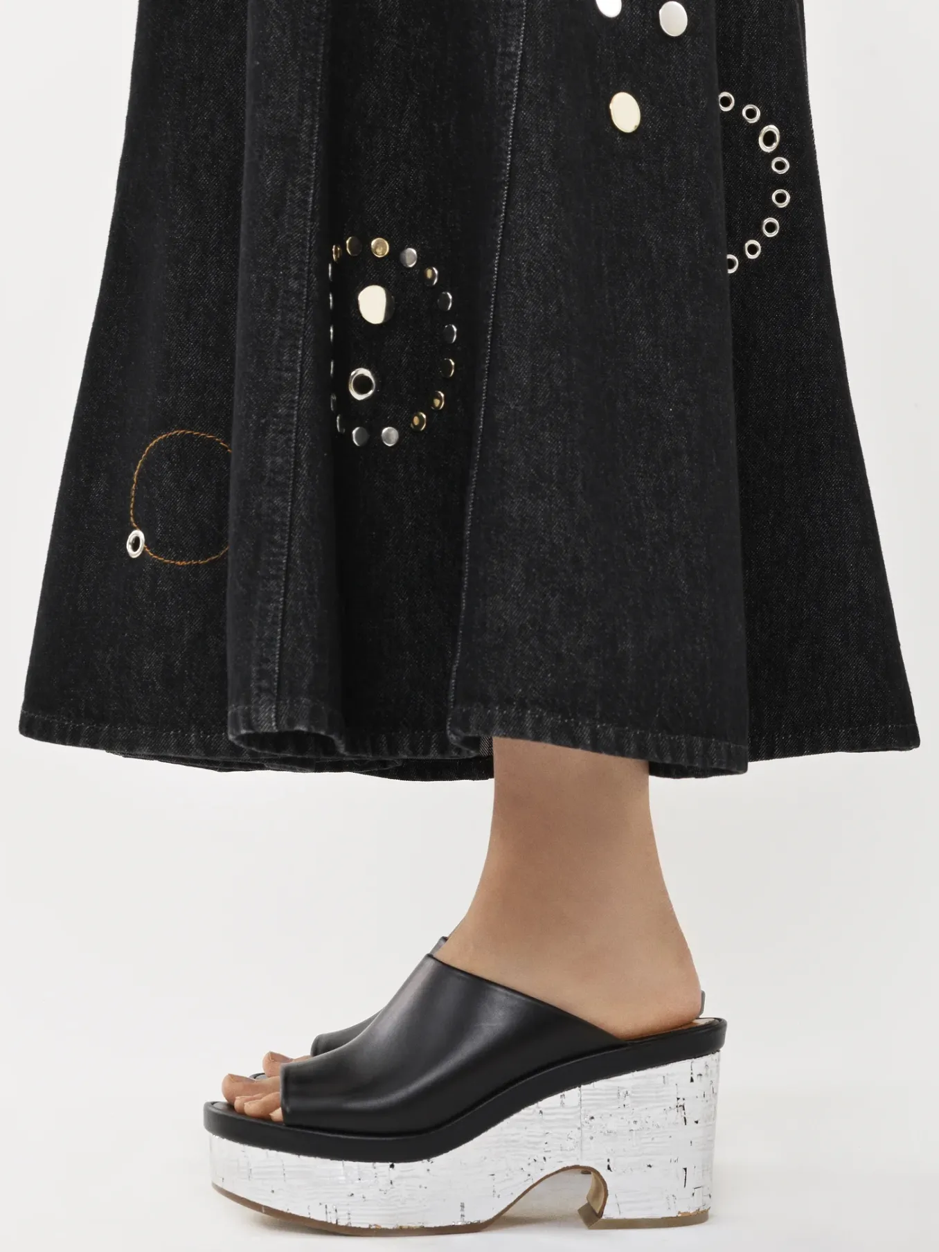 Robes-Chloé Robe Longue Sans Manches Noir